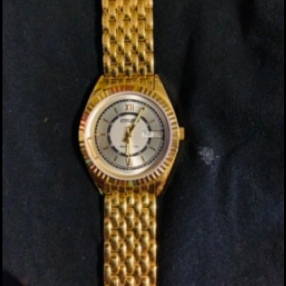 Gold watch